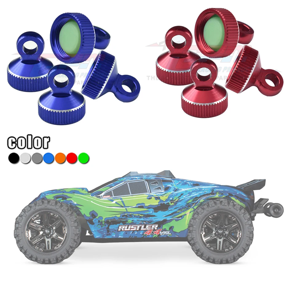 Mothiness Capuchon De Moyeu De Roue RC 4pcs Capuchon De Moyeu