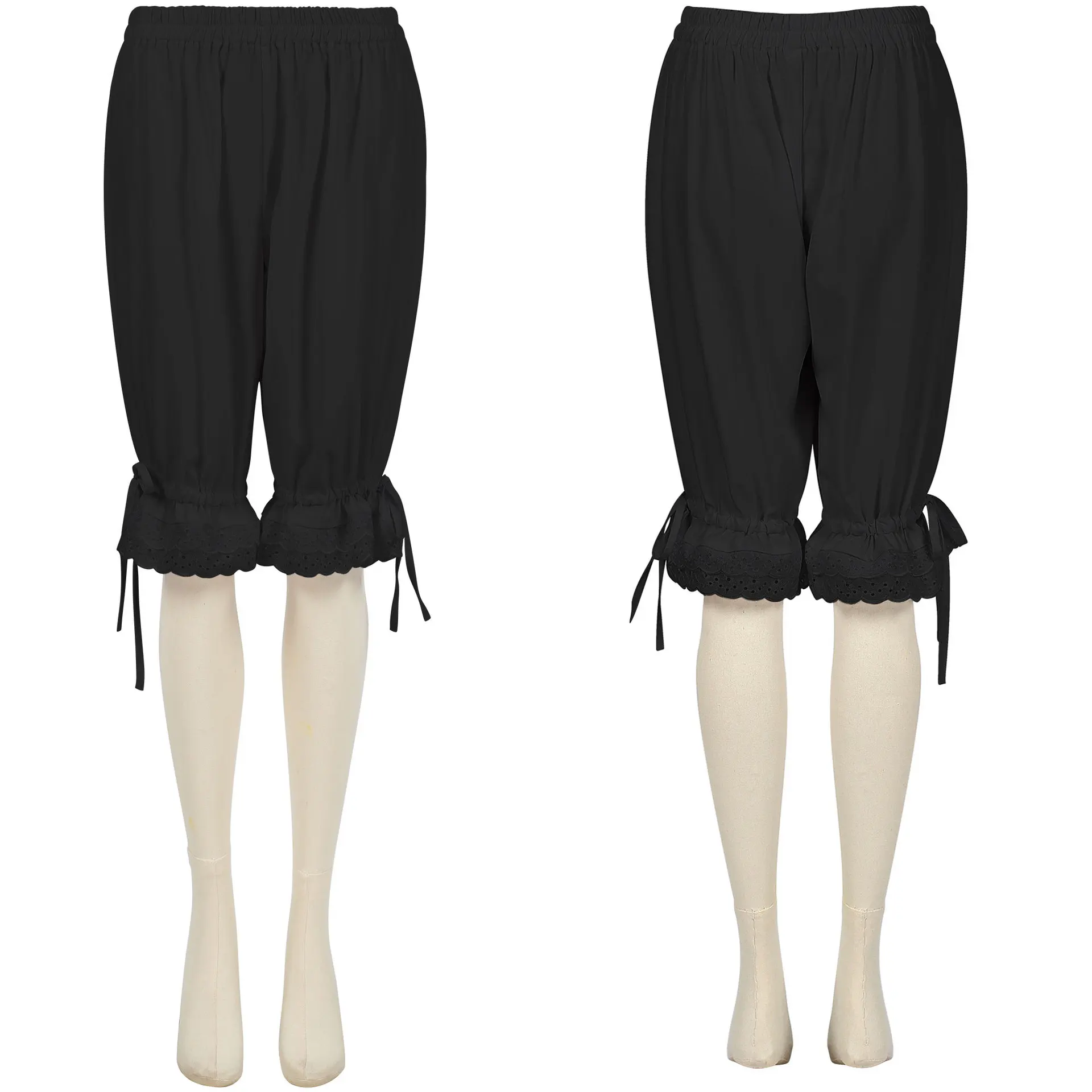 CR ROLECOS Bloomers Pantaloni da donna Lolita Bloomer vittoriano