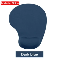 Ergonomic Gel Mouse Pad with Wrist Support - Anti - Slip Gaming & Laptop Accessory (Navy blue)