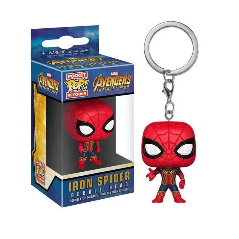thumbnail image 4 of NUEVO FUNKO POP Spider-Man Spider-GWEN GREEN GOBLIN ZOMBIE HUNTER SPIDEY Peter Parker Mysterio llavero figura de vinilo juguetes, 4 of 5