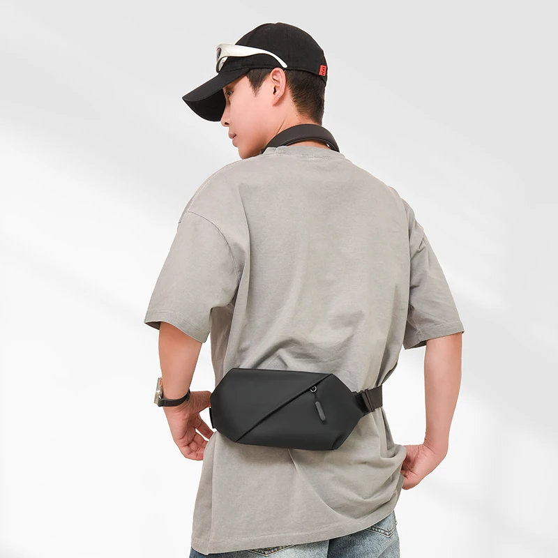 Unisex Waterproof Nylon Waist Pack image 12