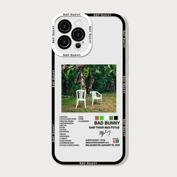Bad Bunny DTMF Clear Phone Case - Enhanced Protection & Stylish Design for VIVO V20SE (CXS - K1149T1)