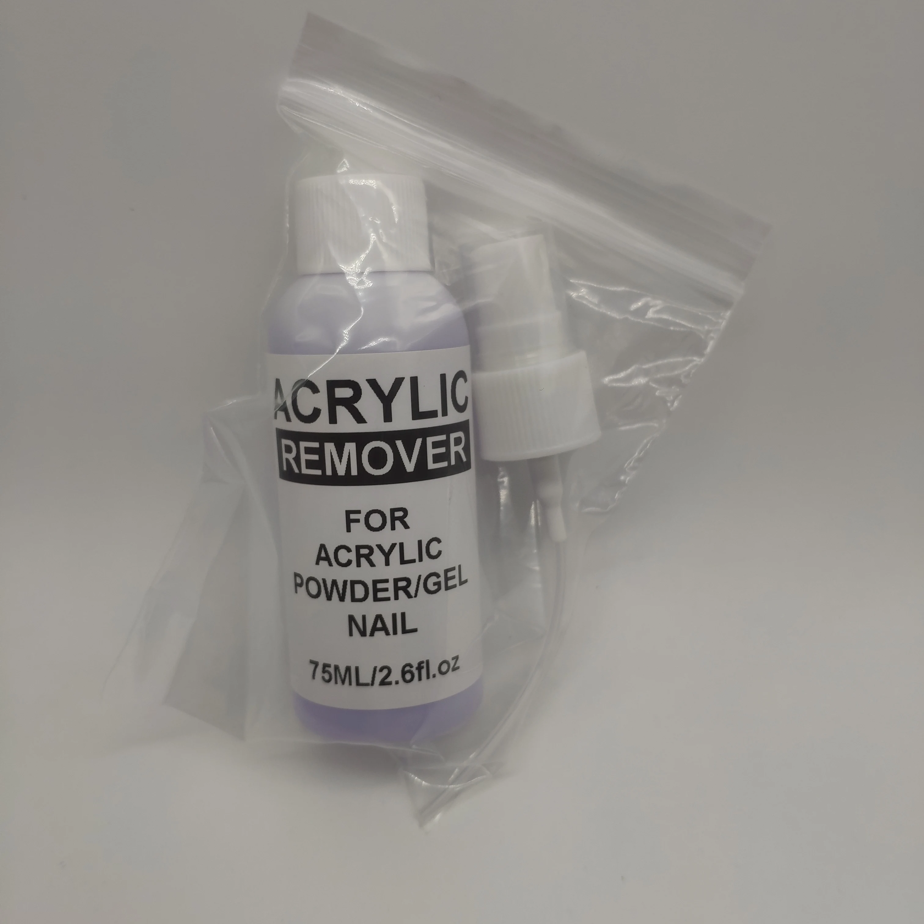75ml Professional Acrylic Remover Liquid Nail Polish Remover Gel Remover 6