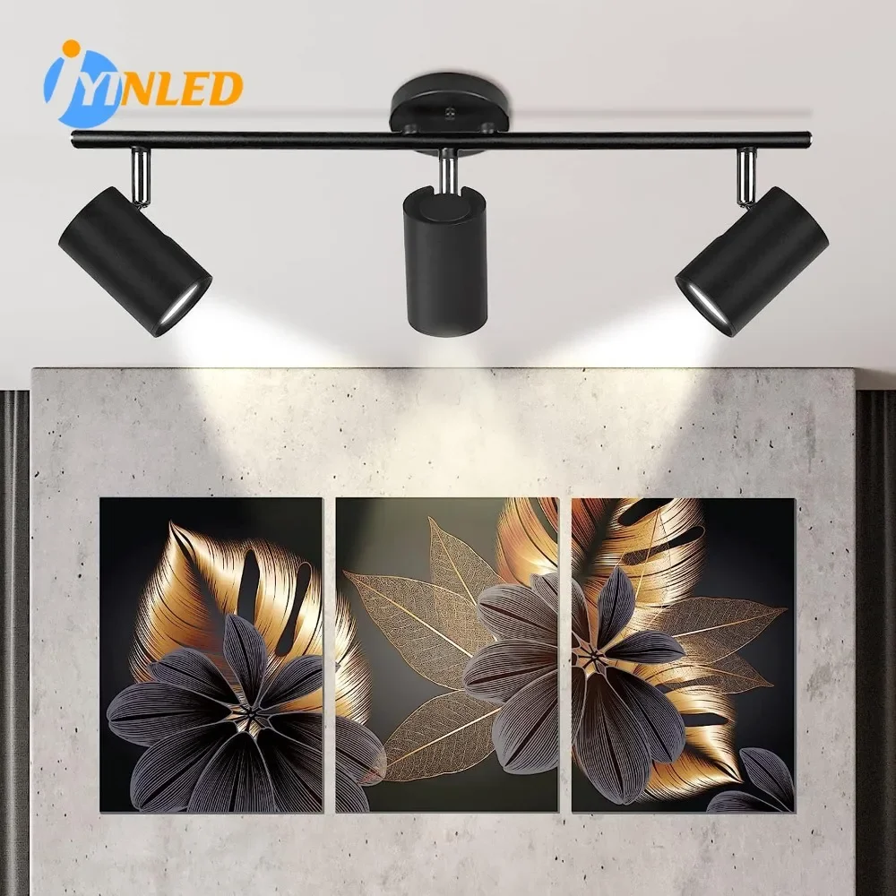 Led Spotlight 2 Heads Strip Downlight Living Room Showroom Bedside Ambiance Ceiling Light Led Downlight Lamp Lighting