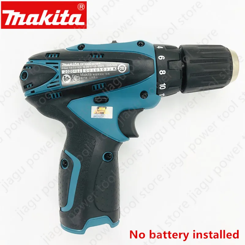 마키타 DF330DZ DF330D 가정용 무선 전기 스크루 드라이버, 10.8V LXT 3/8 인치 드릴 드라이버, 전동 공구 본체 전용