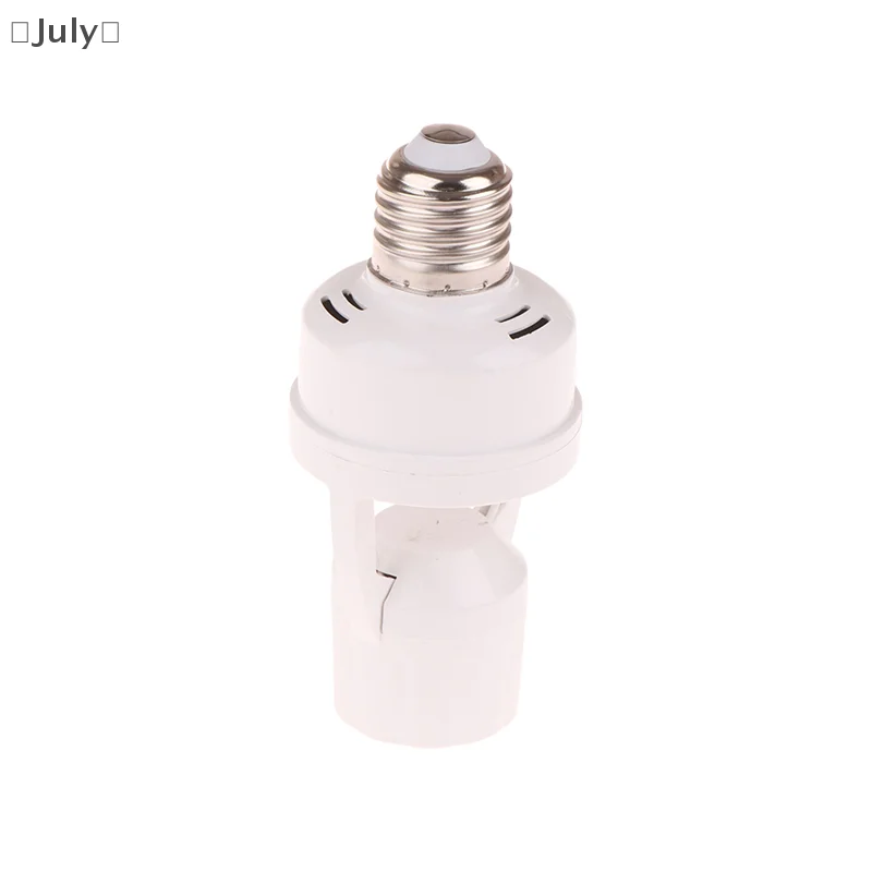 Smart Motion Sensor Light Bulb Holder E27 Socket With PIR Induction Sensor Adapter Lamp Base Converter Automatic LED Switch