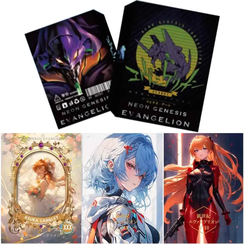 Eva Neon Genesis Evangelion Card Shinji Ikari Limbo Rei Asuka Macchina Di Prima Generazione Mecha Collection Card