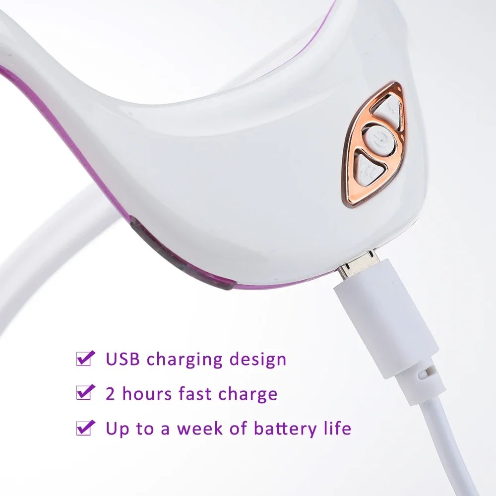 Eye Massager Electric Anti Wrinkle Aging Eye Care Beauty Tool Massage Rechargeable Fatigue Relief Device