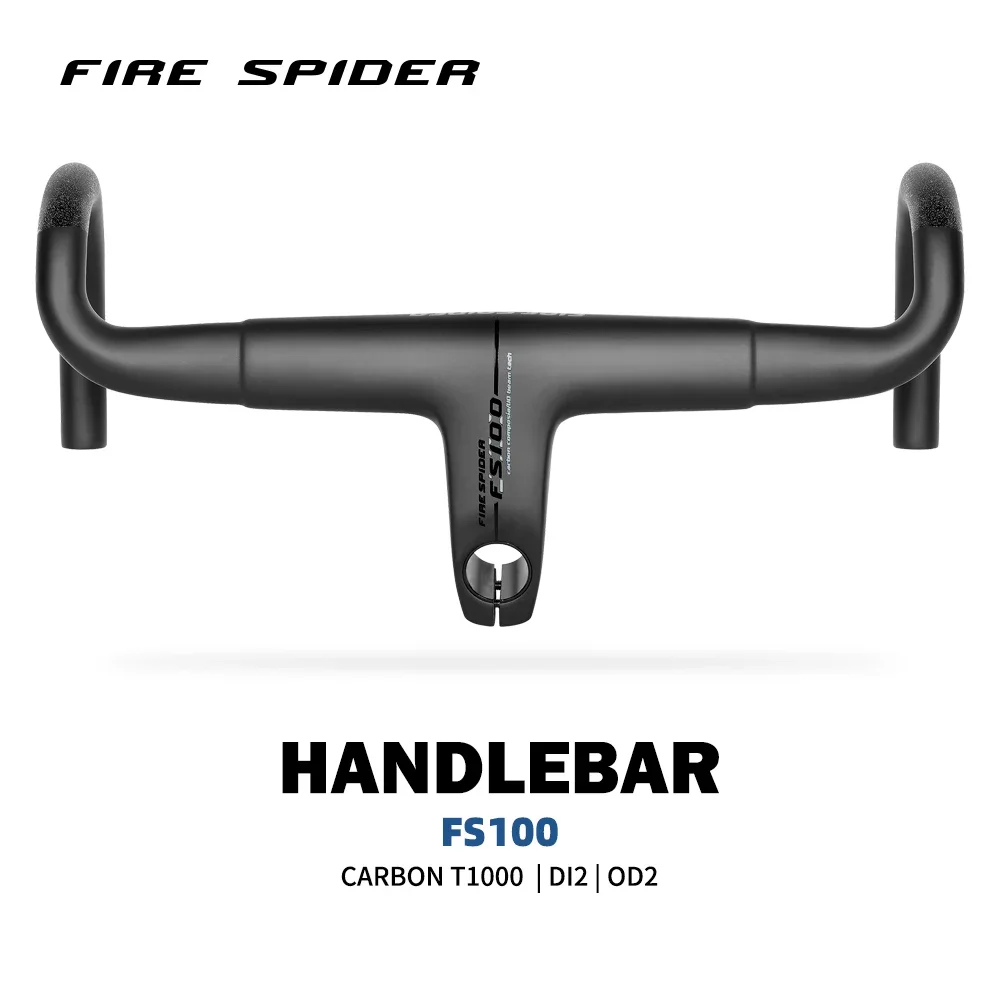 FIRE SPIDER FS300ステム一体型カーボンハンドルOD1/OD2対応 FIRE