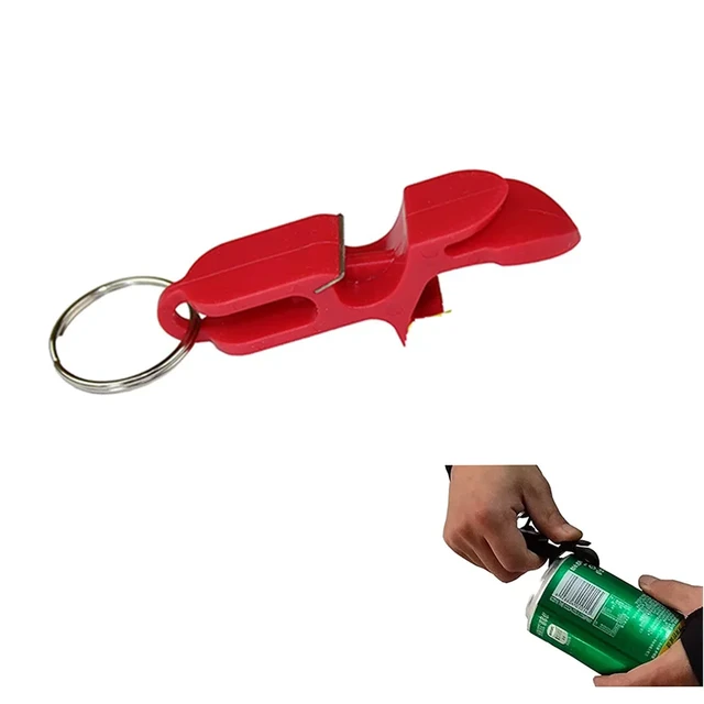 1PCS Can Opener Outdoor Multitool Portable Beer Bottle Openers Keychain Shotgun  Tool Pocket Aluminum Beer Bar