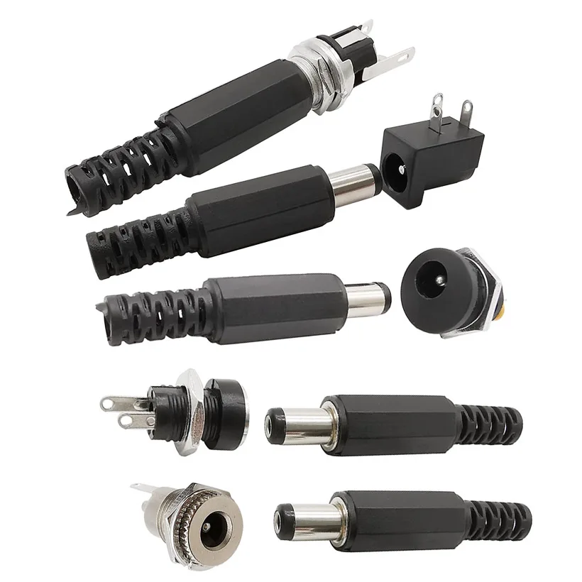 Cavo Adattatore DC Femmina 5.5 X 2.1 Mm A Maschio 5.0 X 3.0 Mm - Lunghezza 20 Cm