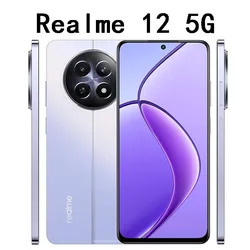 Luxury Clear Shockproof Phone Case - Transparent Back Cover (Realme 12 5G)