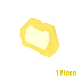 Electric Scooter Dashboard Screen Protector - Waterproof Silicone Cover (Yellow)