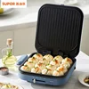 Pancake Machine Double-sided Heating Electric Baking Pan Breakfast Machine Household Removable Washable Deepening Pancake Pan 1