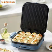 Pancake Machine Double-sided Heating Electric Baking Pan Breakfast Machine Household Removable Washable Deepening Pancake Pan 1