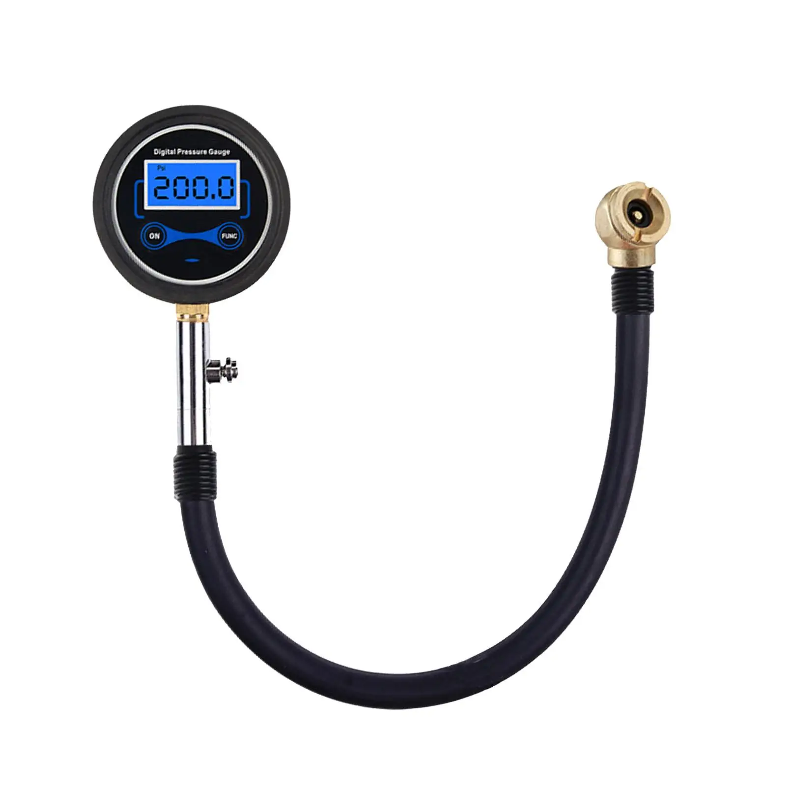 Tire Pressure Gauge, 200 PSI Air Pressure Tire Gauge, Heavy Duty LCD Screen 200 PSI Tester Multifunctional fo Trucks