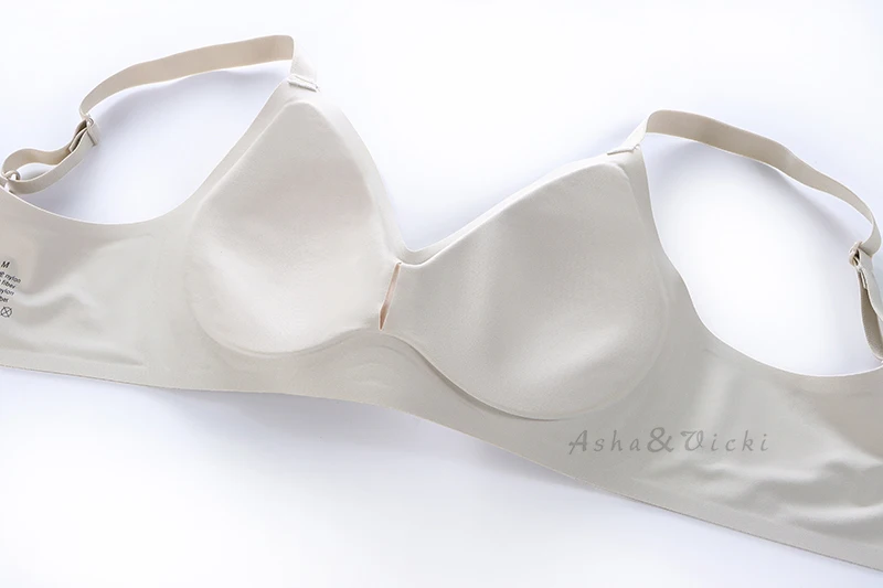 Soft Support Strips Skin-friendly Underwear Comfortable Close-Fitting No Steel Ring Gathered Up Beautiful Back Latex Cup Bra