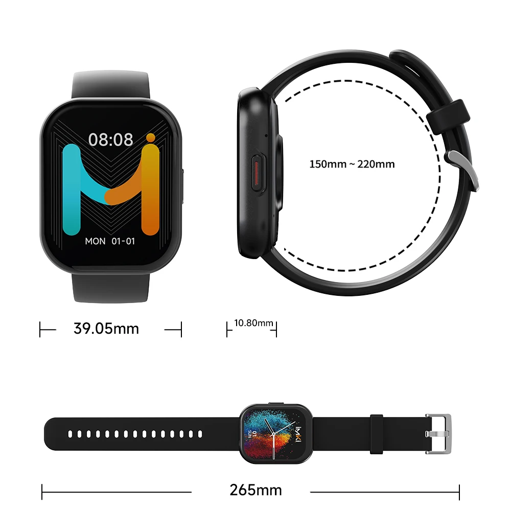IMIKI SE1 Ʈ ġ 2.02 ġ TFT ũ  ð, BT ȭ, IP67  1000 Ʈ, 15  ͸ , 100 +  