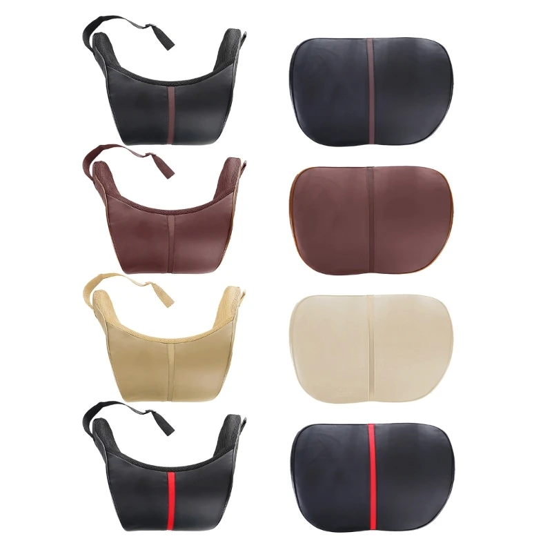 보편적인 뒤 지원 방석/목 베개 조정가능한 기억 면 방석 AOS