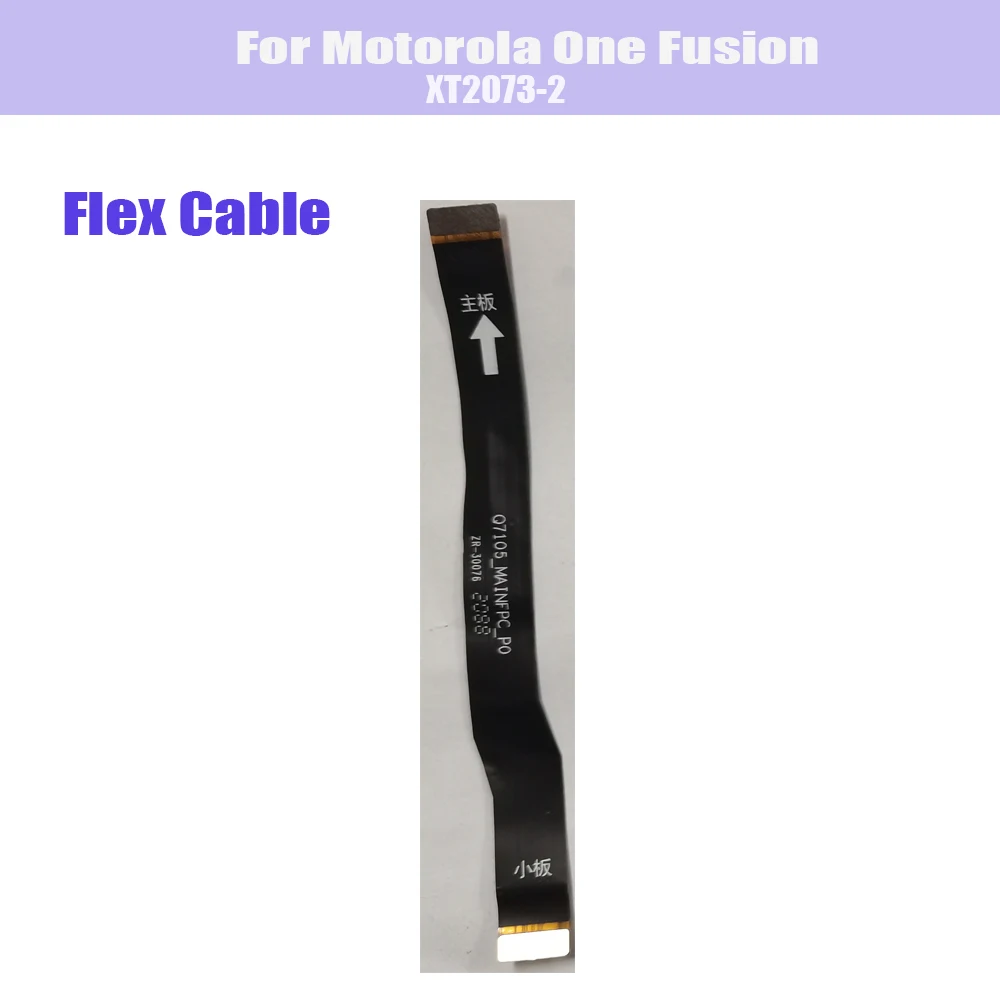 USB 전원 충전 보드 커넥터, 플러그 포트 독, 프레임이 있는 메인보드 플렉스 케이블, Moto One 퓨전 XT2073-2