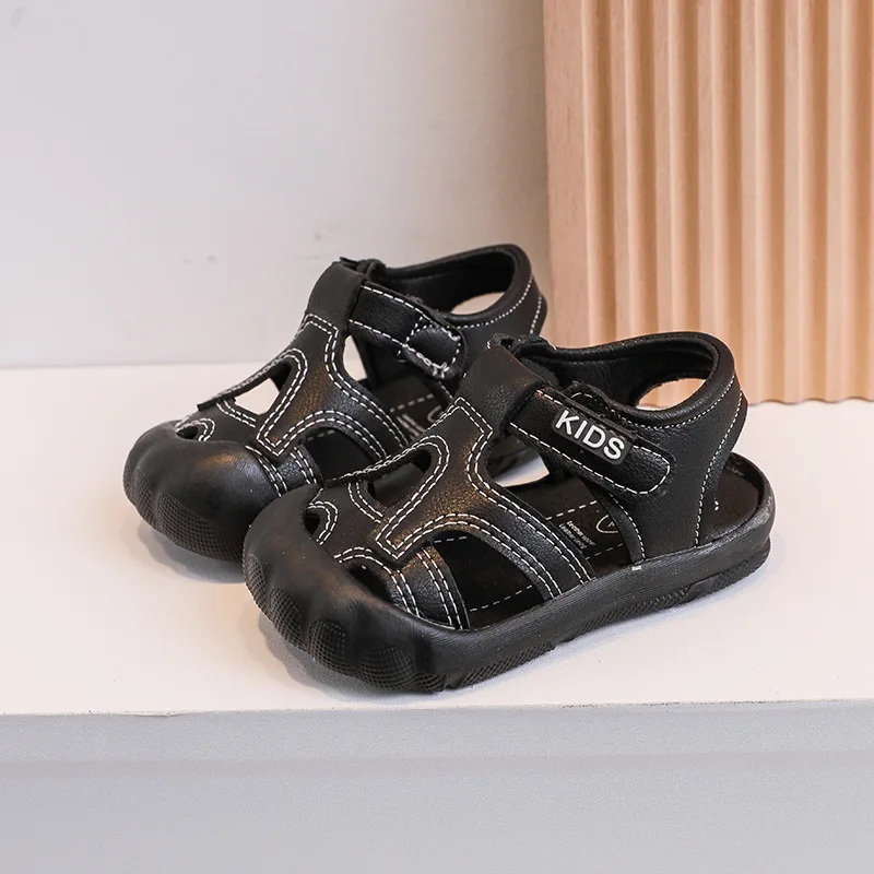 Baby Shoes Baby Breathable Walking Shoes Summer Soft Soled Boys' Sandals Kick Resistant Children's Casual Beach