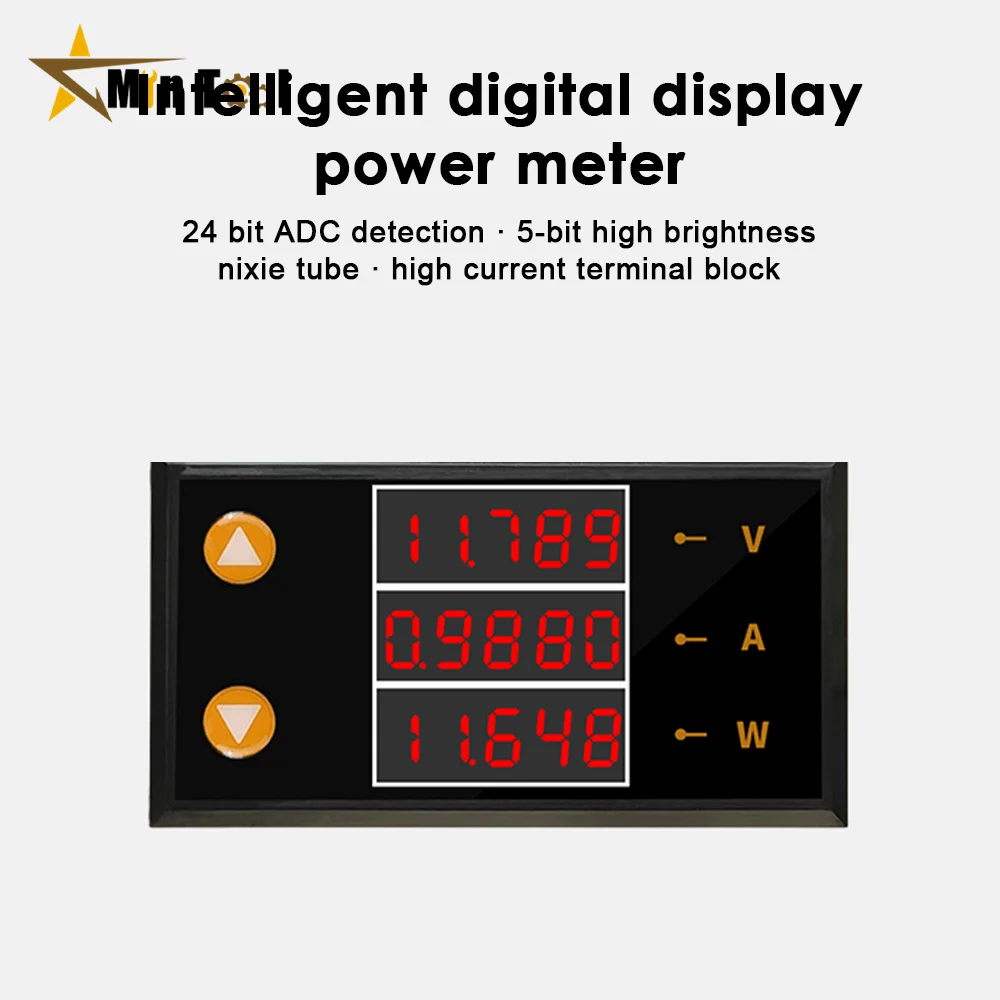 

DC0-200V 10A LCD 5-Digits High-Precision LCD Digital Voltmeter Ammeter Voltage Current Power Meter Volt Detector Tester Monitor