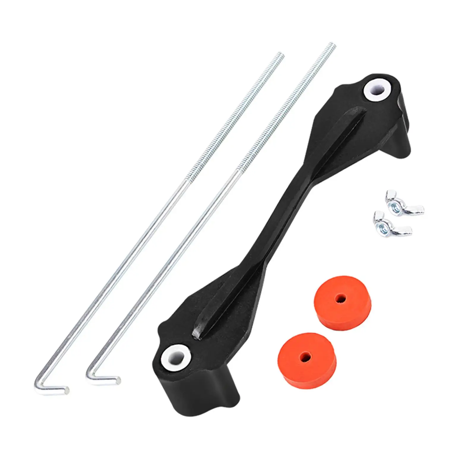Battery Hold Down Bolts J Hook Metal Protective Caps Fittings Bracket Holder Clamp Bracket Sturdy Secure for SUV Car Truck battery hold down clamp,bracket battery clamp