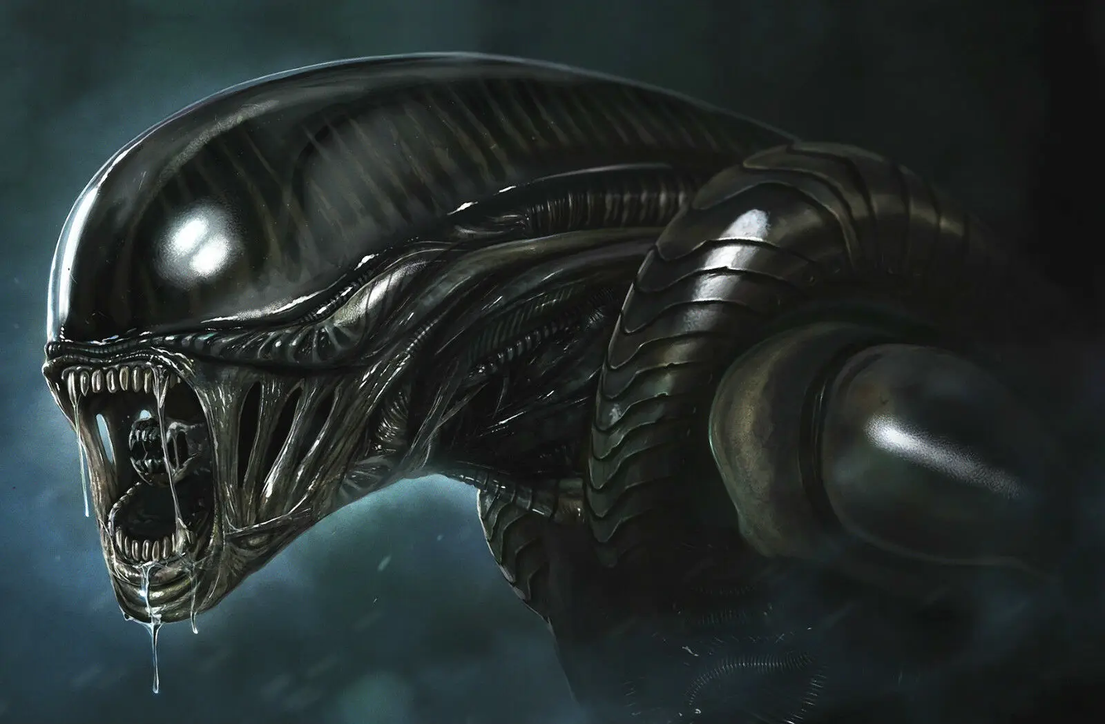 

ALIEN Movie Print Art Canvas Poster for Living Room Decoration Home Wall Decor Picture