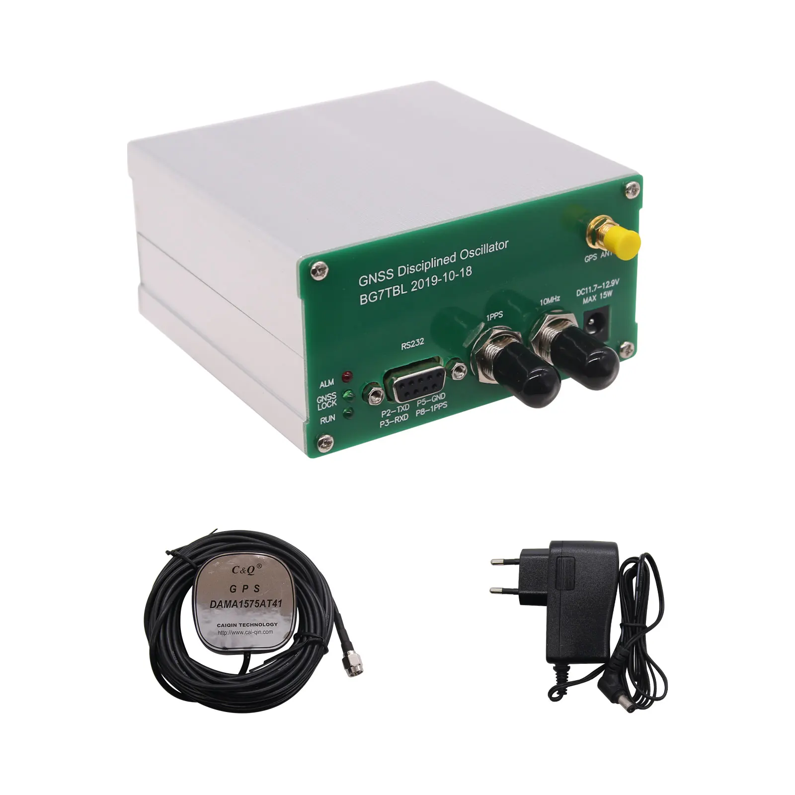 

GPSDO GNSSDO GNSS Disciplined Oscillator Disciplined Clock with 10MHz Output Support For GPS+GLONASS