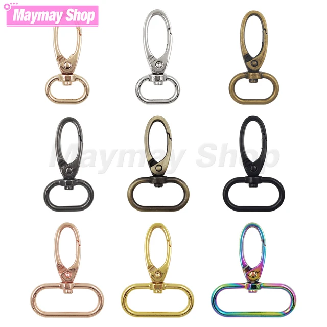 16mm- Metal Swivel Bags Strap Buckles Lobster Clasp Collar