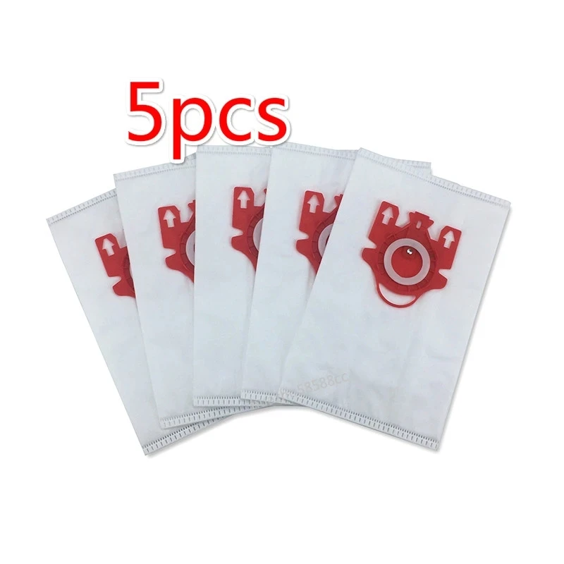 

5pcs 3D Efficiency Dust Bag for Miele AirClean Hyclean Type FJM S290-S291 S300I-S399 S500-S578 S700-S758 S4000-S4999 S6000-S6999
