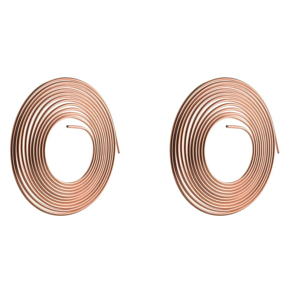 

2шт 25FT 7,62 M трубчатые гайки Автомобильная рулонная трубка катушка 1/4 дюймов OD медная никелевая Тормозная трубка шланг лампа