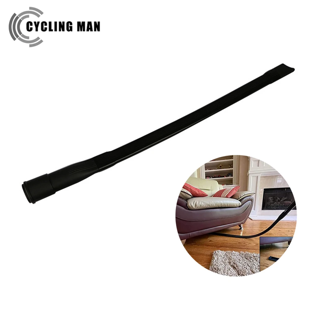 Universal Vacuum Cleaner Parts Long Flexible Flat Slim Suction Nozzle Head 32mm
