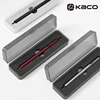 Kaco KLIP Metal Signature Pen 0.5mm Black Ink Boligrafo Gel Business Stylos With Pen Clip School Office Meeting Writing Supplies 2