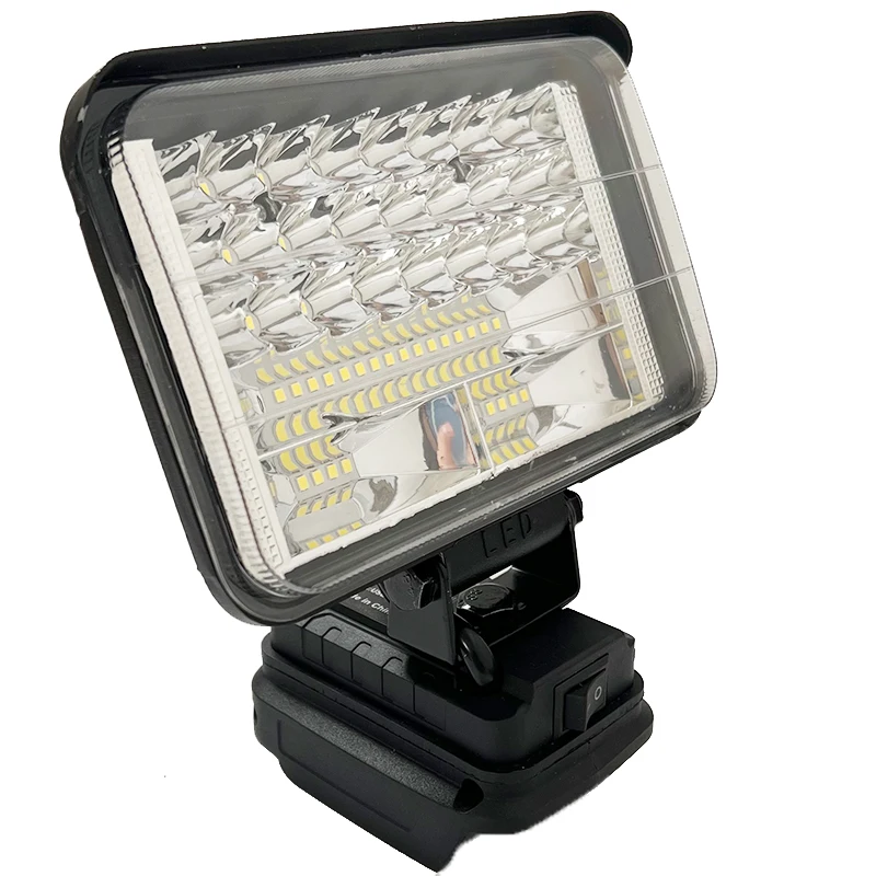 4/5/7Inch Led Light Portable Spotlights Fishing Cordless Outdoor Work Handheld E