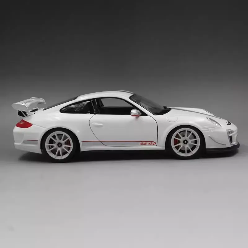 新在庫 Bburago 1:18 ポルシェ 911 Gt3 Rs 4.0 合金ミニチュアポルシェ