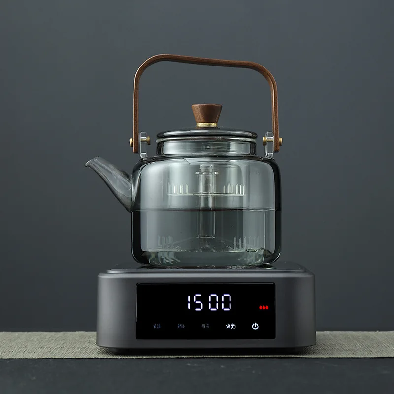 1500W Electric Stove Smart Tea Stove Electric Hot Plate Household Heater Stove Heating Furnace Mini Tea Maker Water Boiler 220V 3