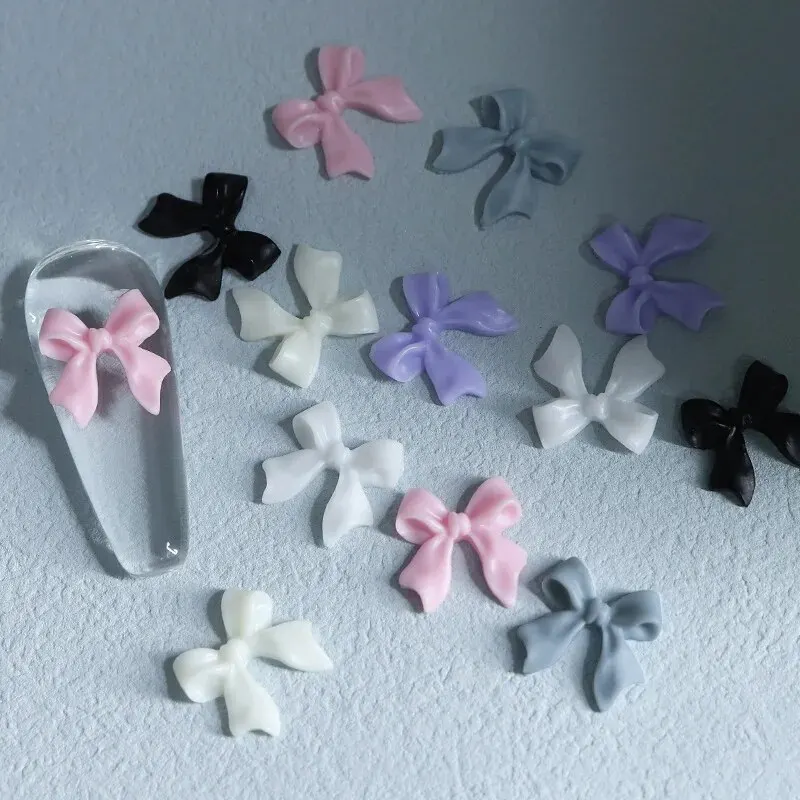 30 PCs Resin Bow Jewelry 3