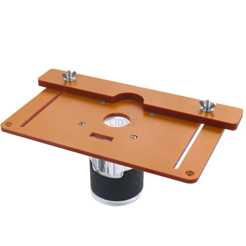 Electric Board Edge Trimming Machine Flip Board Carpenter Slotting and Chamfering Balance Plate Small Gong Machine Base Plate trimmer base balance board woodworking edge cutter for electric trimmer machine power tools accessories