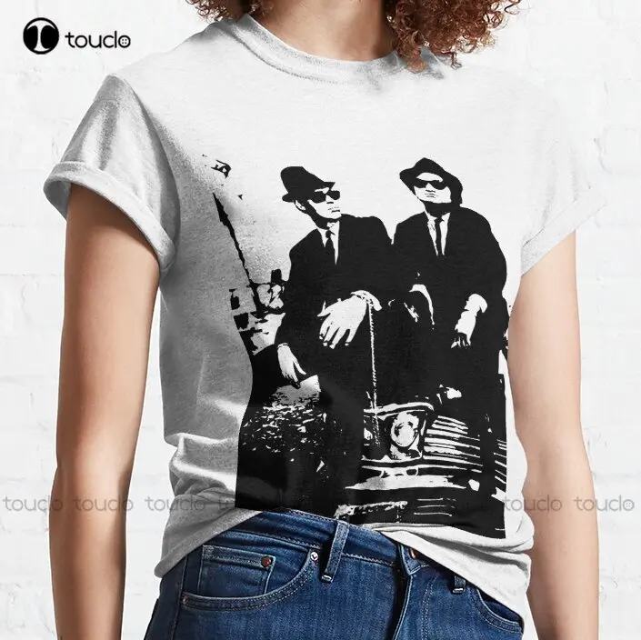 New Bb Music Score Aretha Franklin Blues Brothers Classic T-Shirt T-Shirt In Cotone Maglietta Regalo Personalizzata Streetwear All Seasons