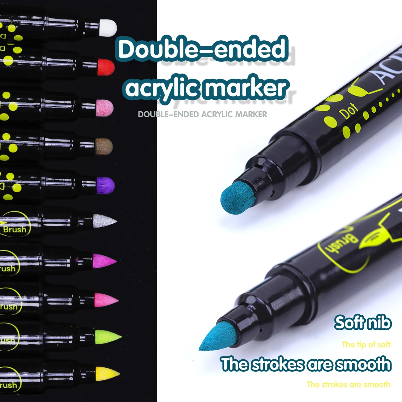 24-color Double-ended Marker Pen