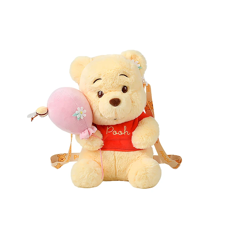 Plush Toy Disney Winnie the Pooh Piglet Anime Cartoon Doll Keyring