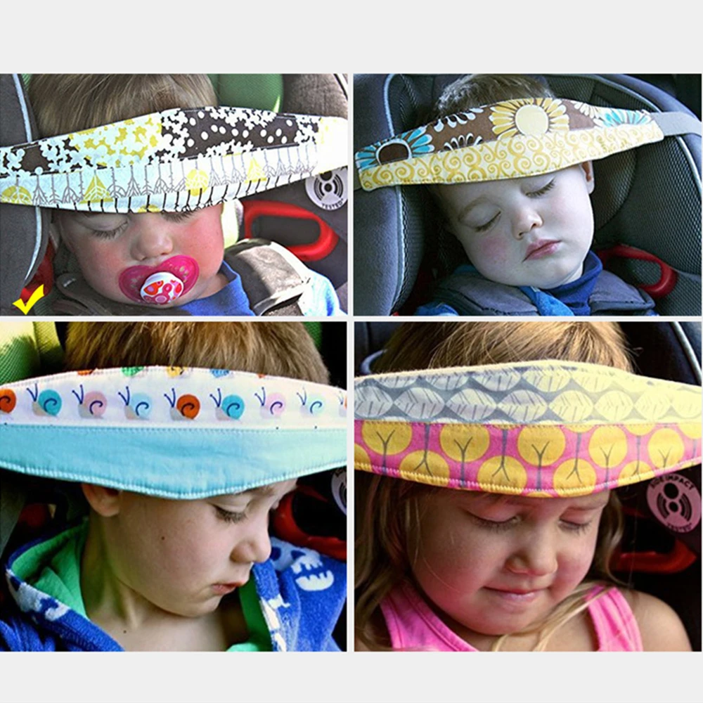 Infant Baby Car Seat Head Support Children Belt Fastening Belt Adjustable Boy Girl Playpens Sleep Positioner Baby Saftey Pillows 6