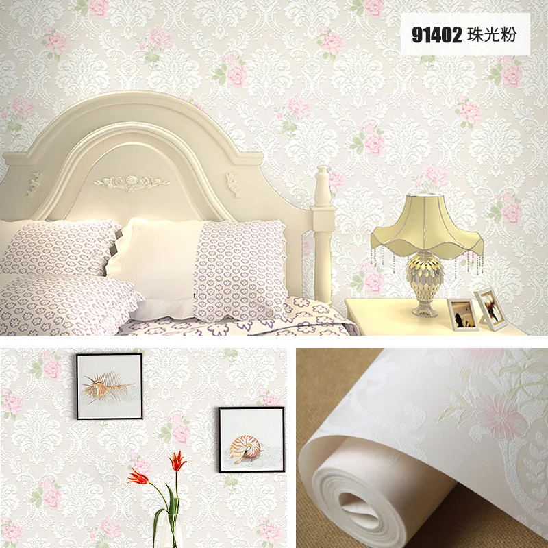 Non self adhesive non woven fabric wallpaper 3D multi color relief wallpaper background wall paper 3D wallpaper sticker W35 6 sheets of calm stickers adhesive paper stickers pressure relief adhesive stickers