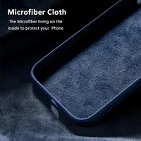 Original Official Apple Silicone Cases For iPhone 13 14 15 12 16 Pro Max Full Protector Full Apple Logo Phone Cover With Box 4