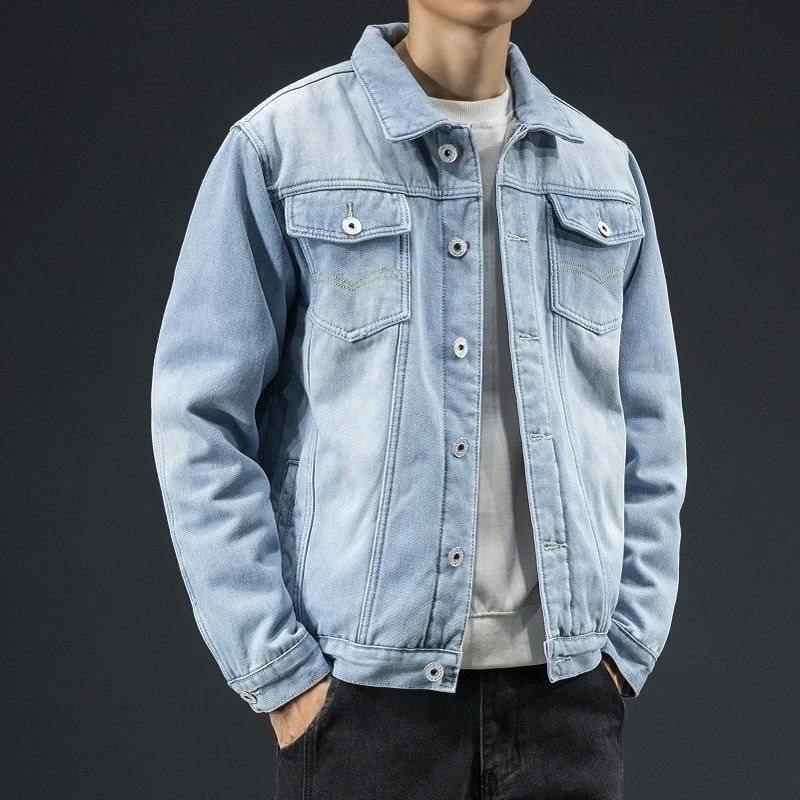 

Fashion Men Winter Jean Jackets Outerwear Warm Slim Denim Coats Male Velvet Liner Thicker Winter Denim Jackets Outerwear