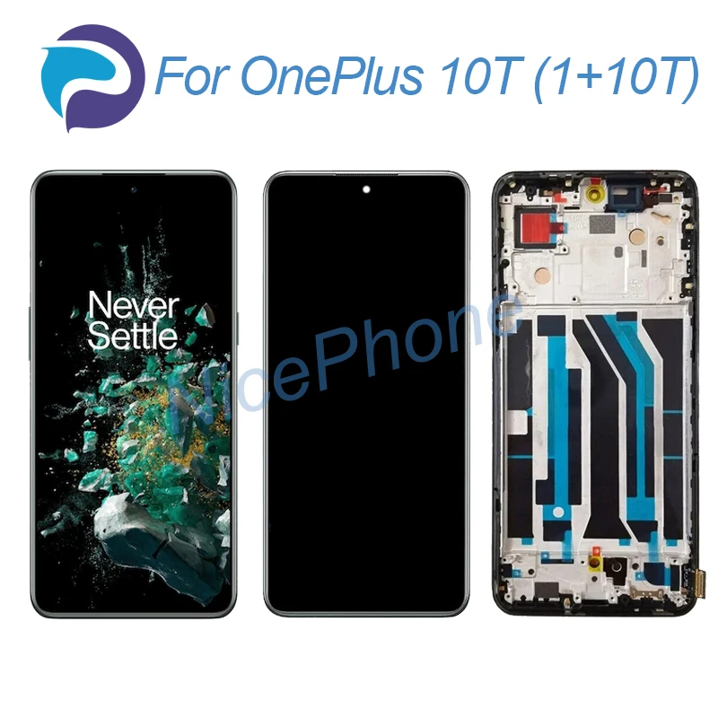 

Для ONEPLUS 10T ЖК-экран + сенсорный дигитайзер дисплей 2400*1080 CPH2415, CPH2413, CPH2417 1 + 10T ЖК-экран дисплей