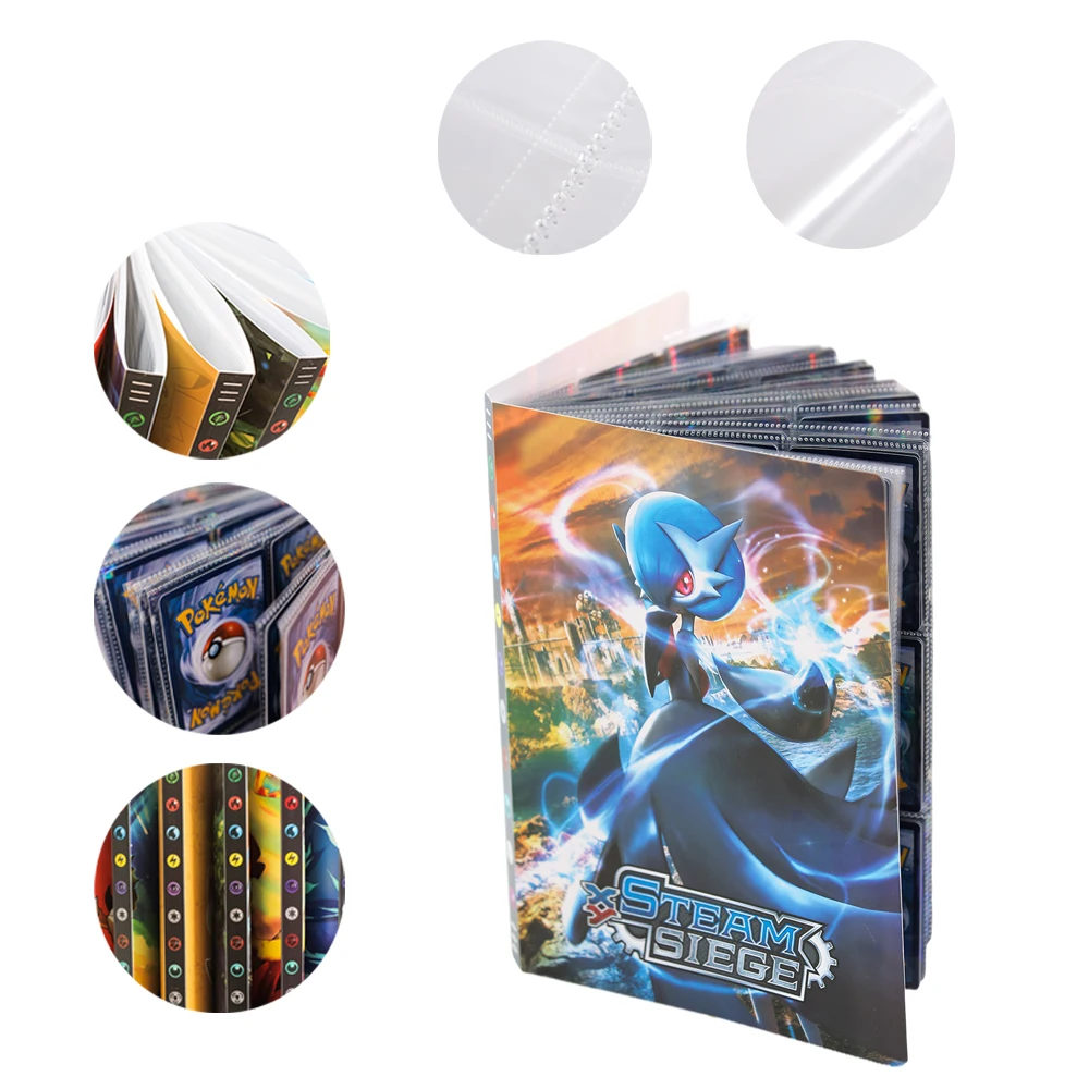 Pokemon Grande Large Cards Album Book Cartoon Anime Big 9 Pocket 432 Card  Pikachu Collection Holder Game Map Binder Folder Gift - Game Collection  Cards - AliExpress
