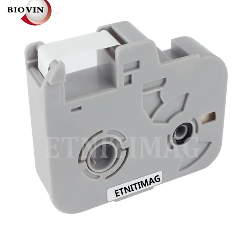 

100X BIOVIN ink ribbon cassette rs-80w/r white and red Cartridges for Cable ID Printer Wire Marking Machine s650e s700e s690 s10