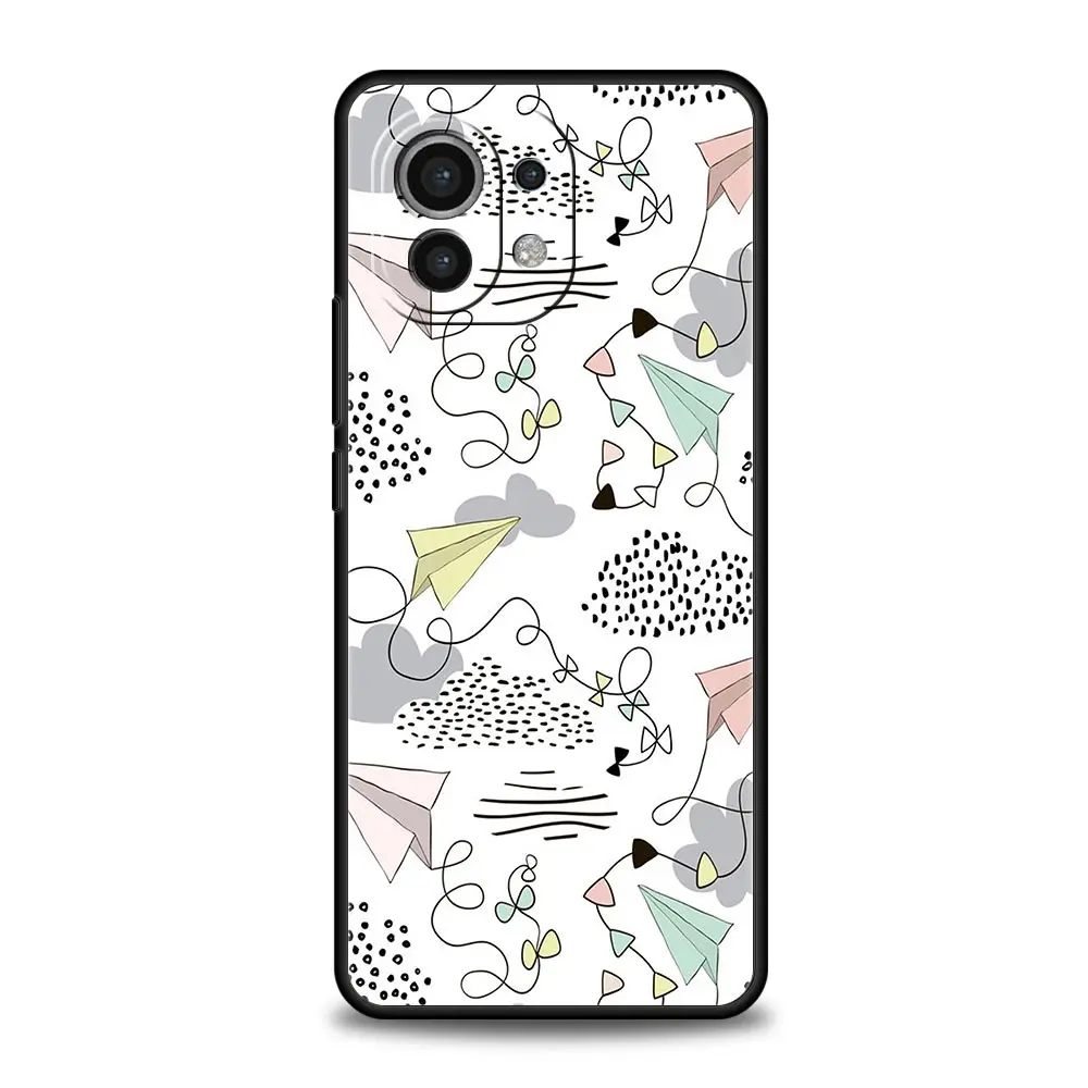 Airplane World Map Travel Protective Case